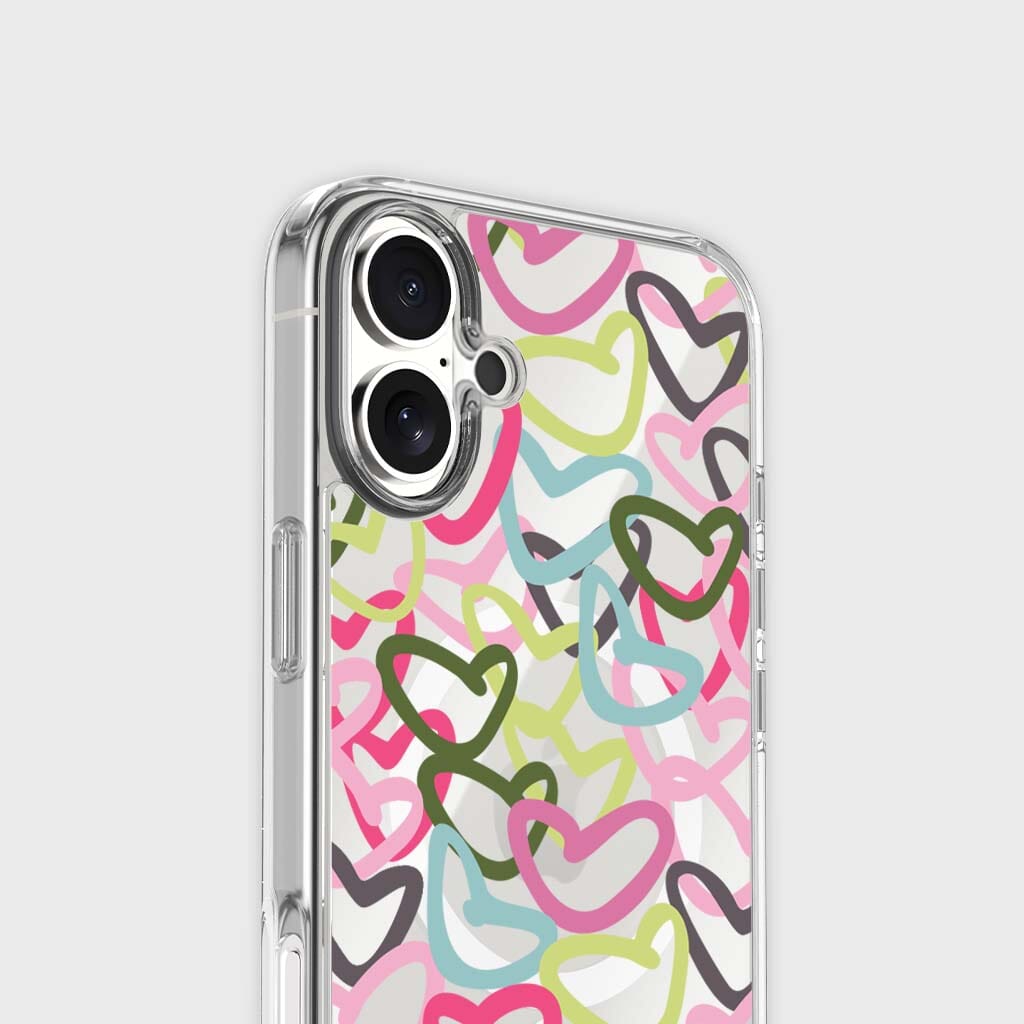 iPhone 17 Clear Case - Graffiti Design
