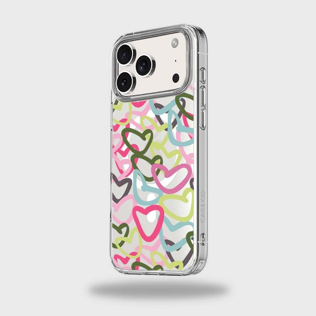iPhone 17 Pro Max Clear Case - Graffiti Design