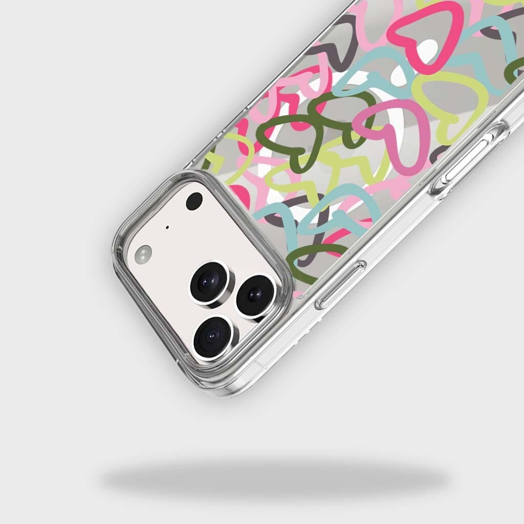 iPhone 17 Pro Max Clear Case - Graffiti Design