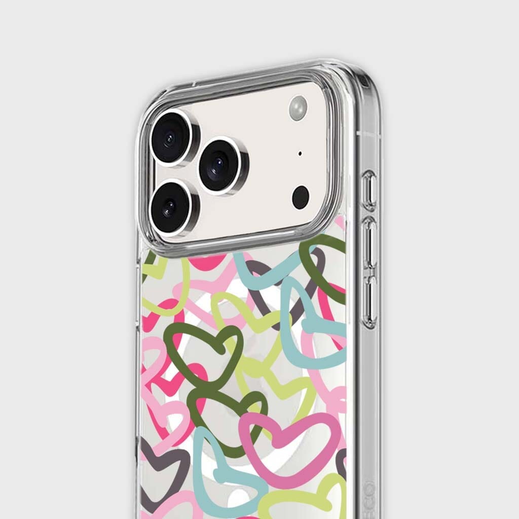iPhone 17 Pro Clear Case - Graffiti Design