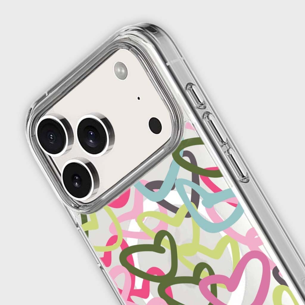 iPhone 17 Pro Max Clear Case - Graffiti Design