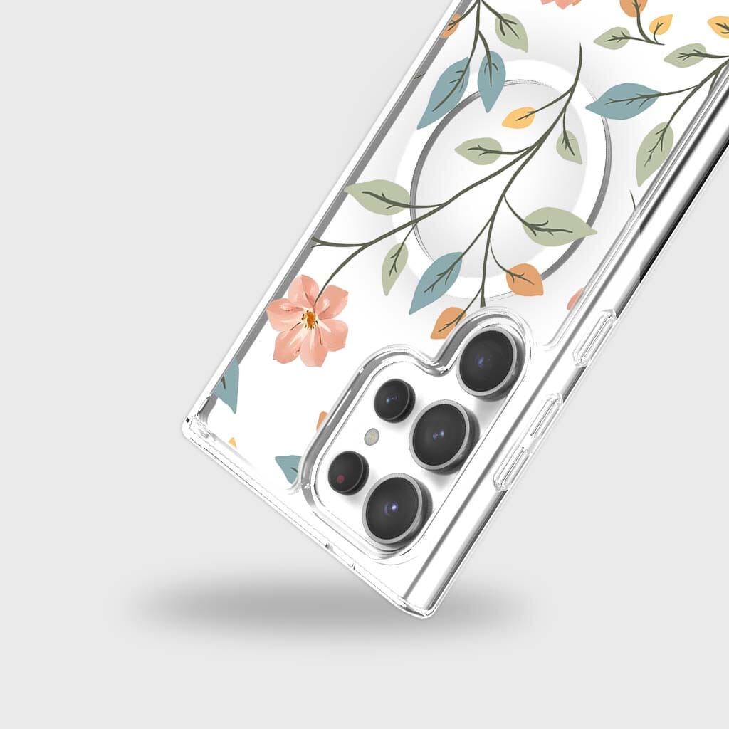 Samsung Galaxy S25 Ultra Easter Floral Clear Case