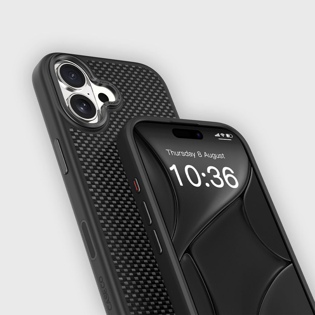 iPhone 17 Aramid Fiber Weave Pattern Case