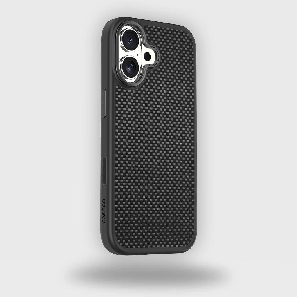 iPhone 17 Aramid Fiber Weave Pattern Case