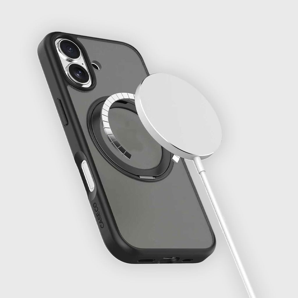 iPhone 17 Frost Case with 360 MagSafe Kickstand