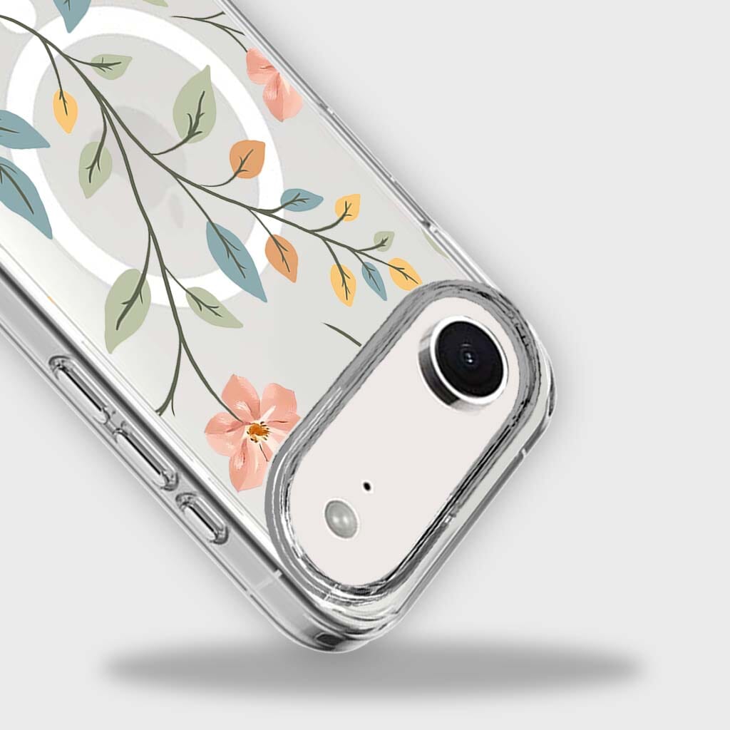 iPhone Air Easter Floral Clear Case With MagSafe