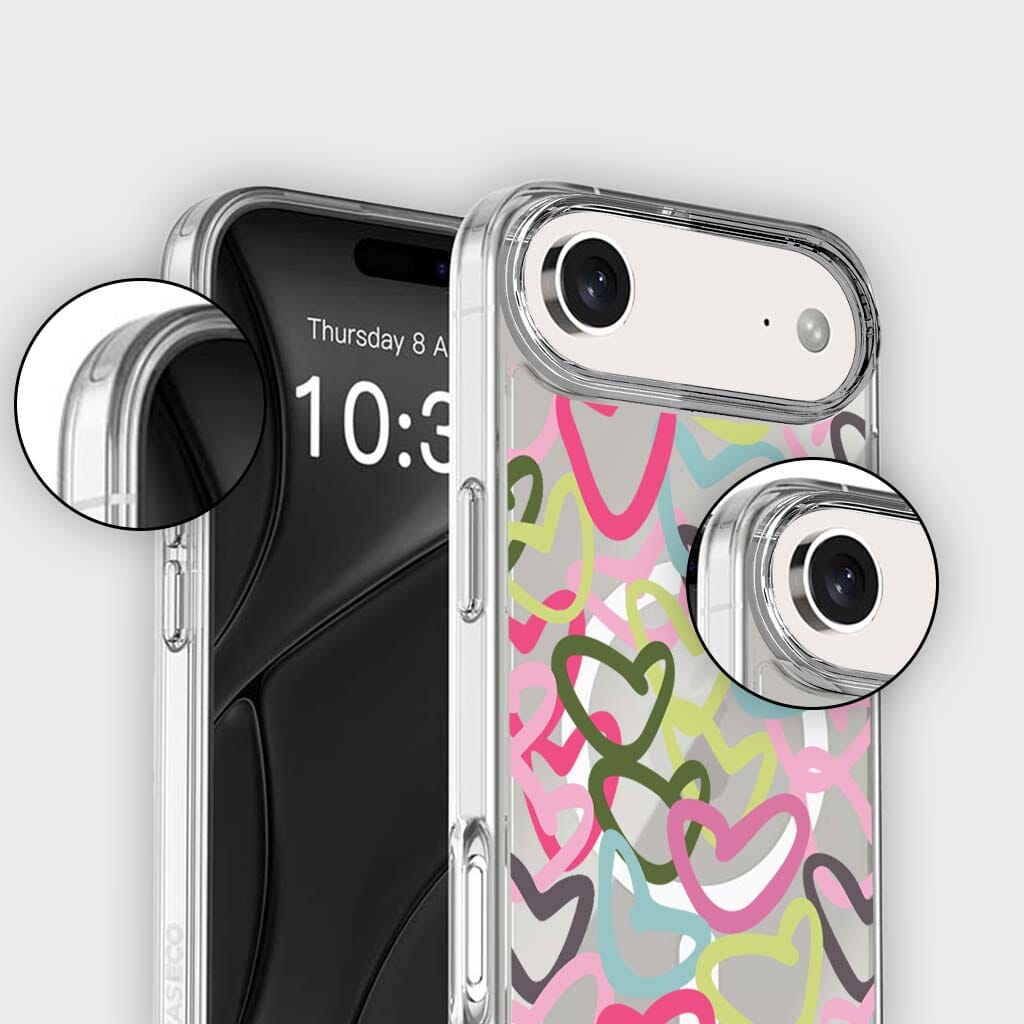 iPhone Air Clear Case - Graffiti Design