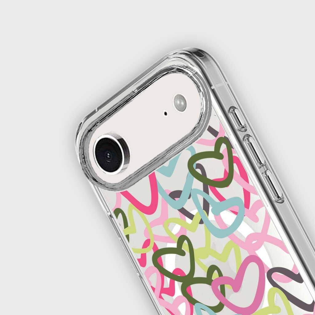 iPhone Air Clear Case - Graffiti Design