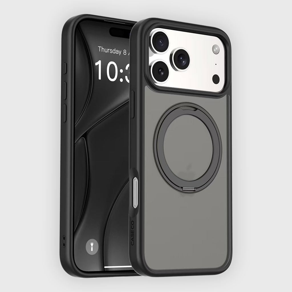 iPhone 17 Pro Max Frost Case with 360 MagSafe Kickstand