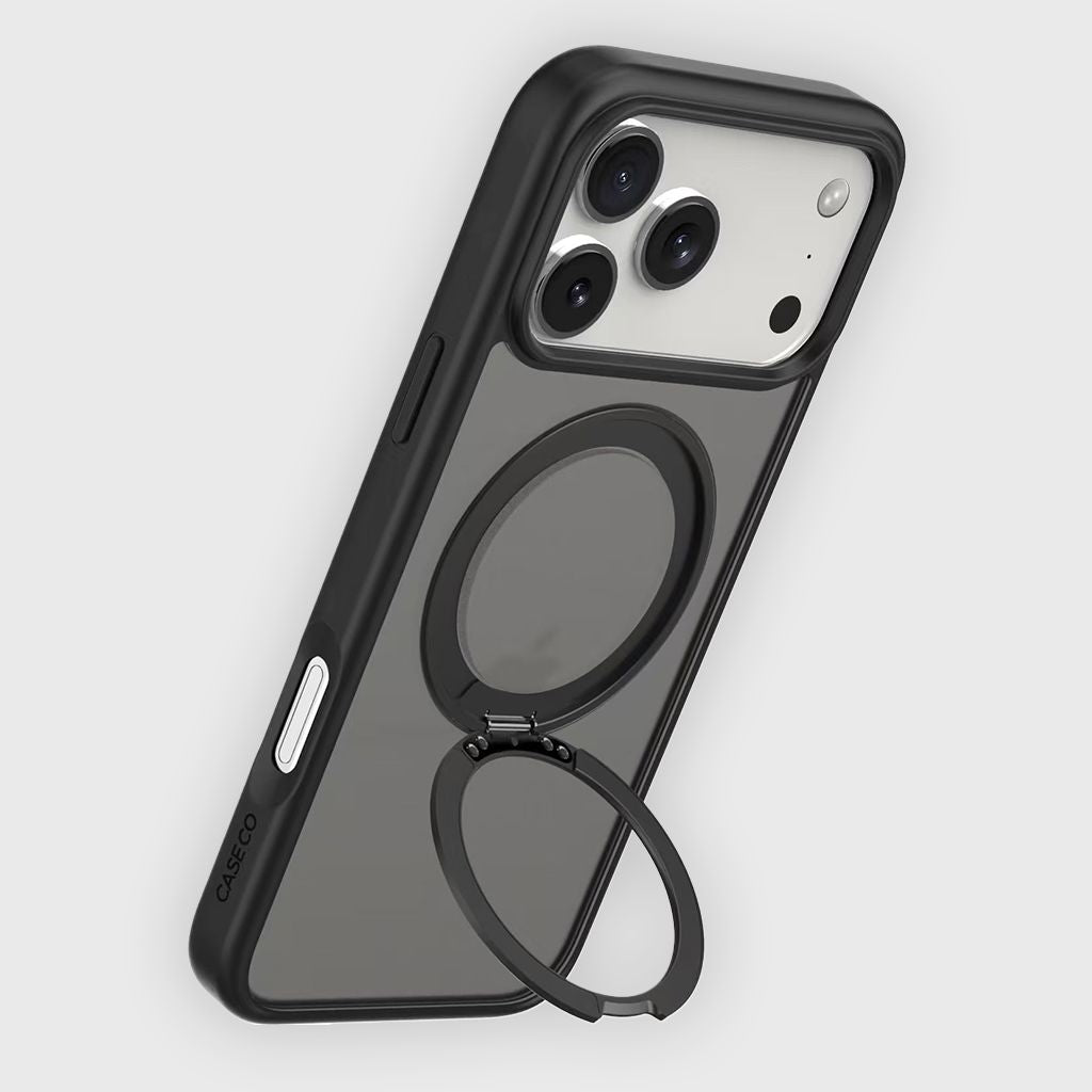 iPhone 17 Pro Max Frost Case with 360 MagSafe Kickstand