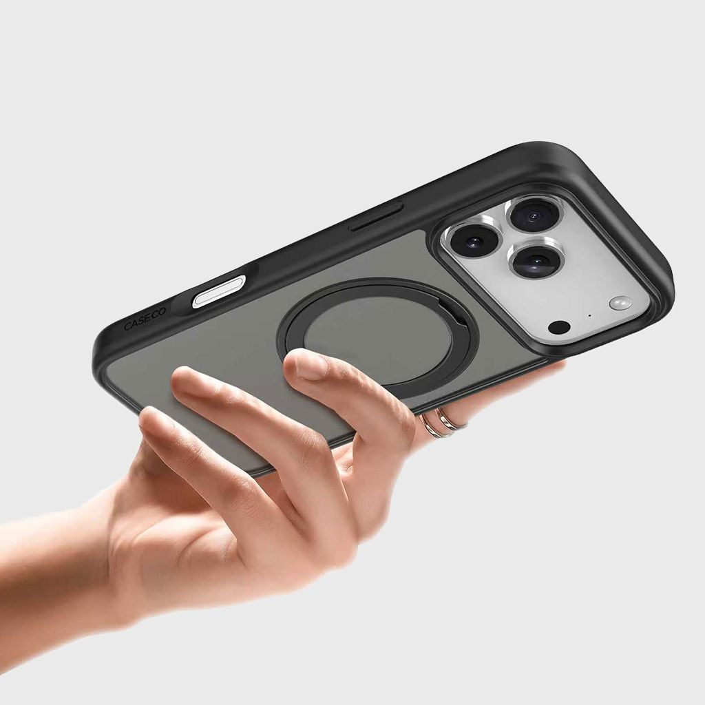 iPhone 17 Pro Max Frost Case with 360 MagSafe Kickstand