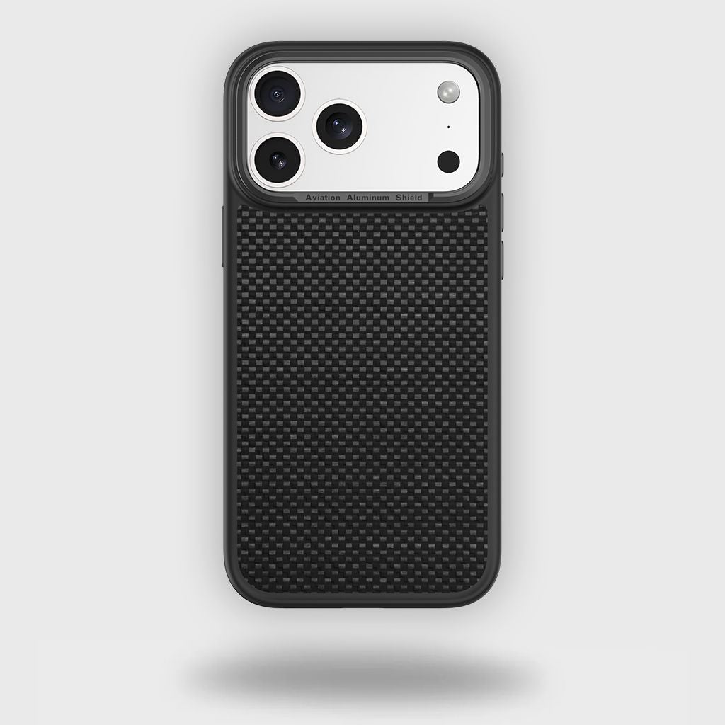 iPhone 17 Pro Max Aramid Fiber Weave Pattern Case