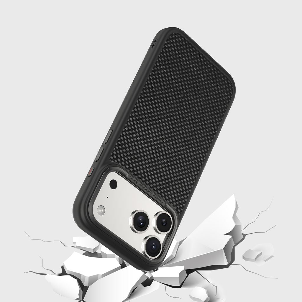 iPhone 17 Pro Max Aramid Fiber Weave Pattern Case