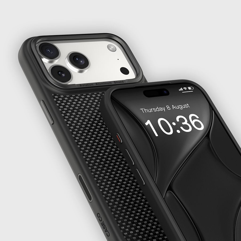 iPhone 17 Pro Max Aramid Fiber Weave Pattern Case