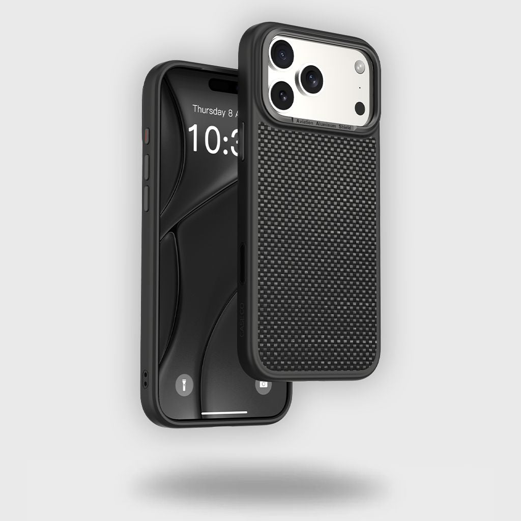 iPhone 17 Pro Max Aramid Fiber Weave Pattern Case