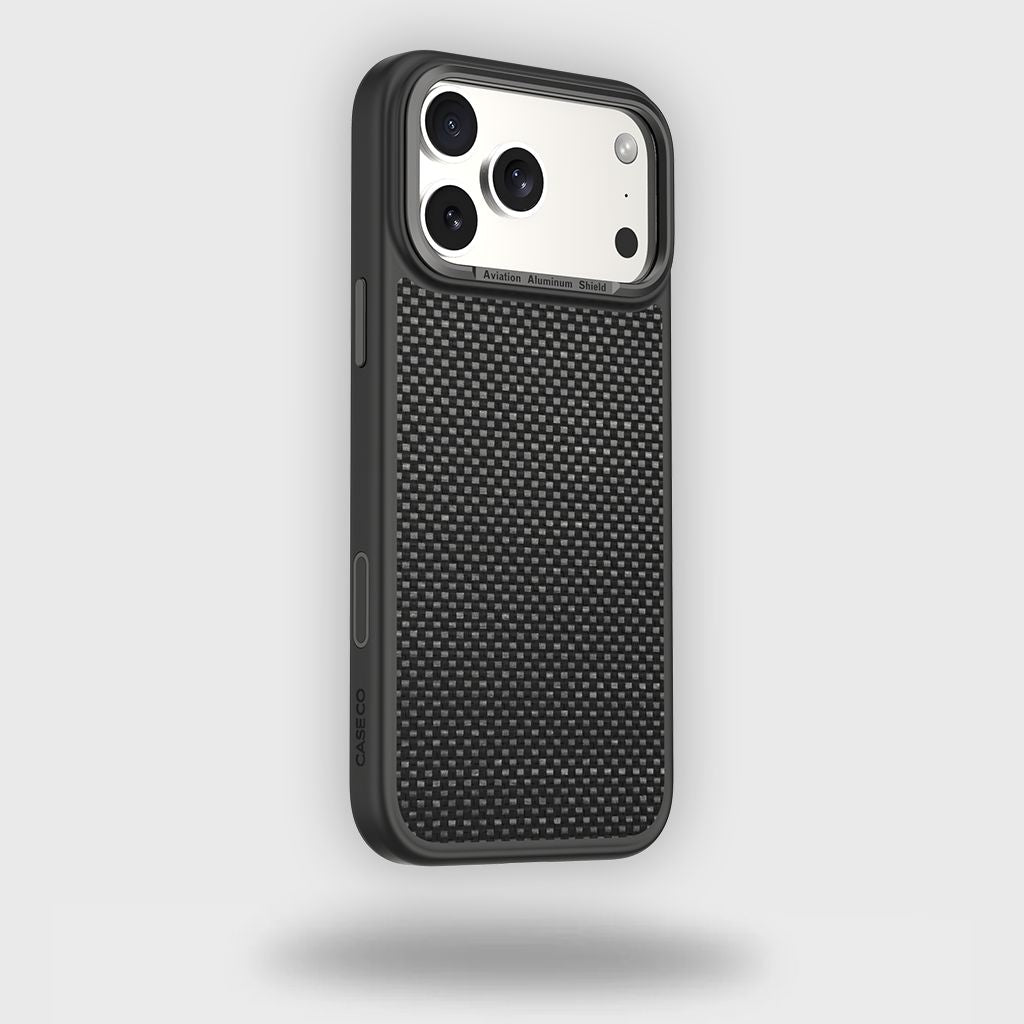 iPhone 17 Pro Aramid Fiber Weave Pattern Case