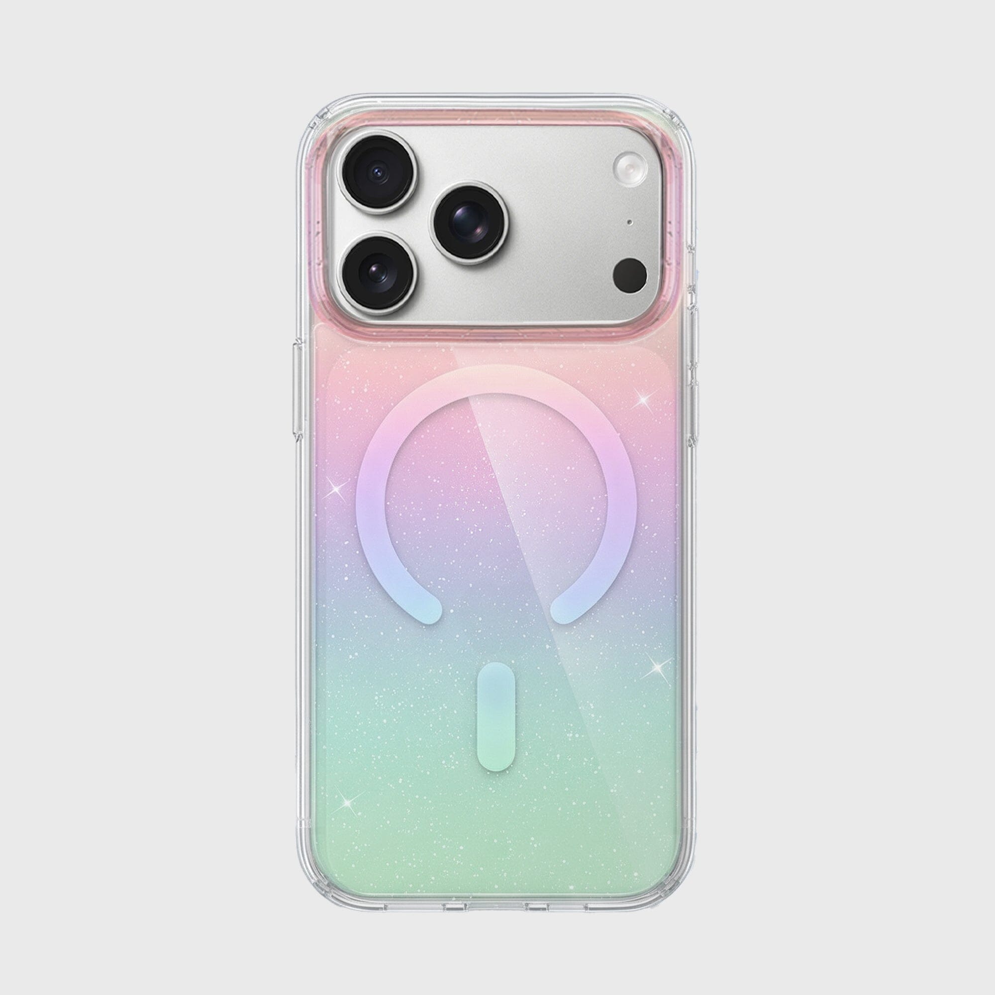 iPhone 17 Pro Iridescent Clear Case