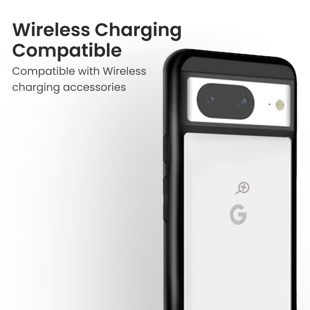 Google Pixel 8 Frosted Clear Case
