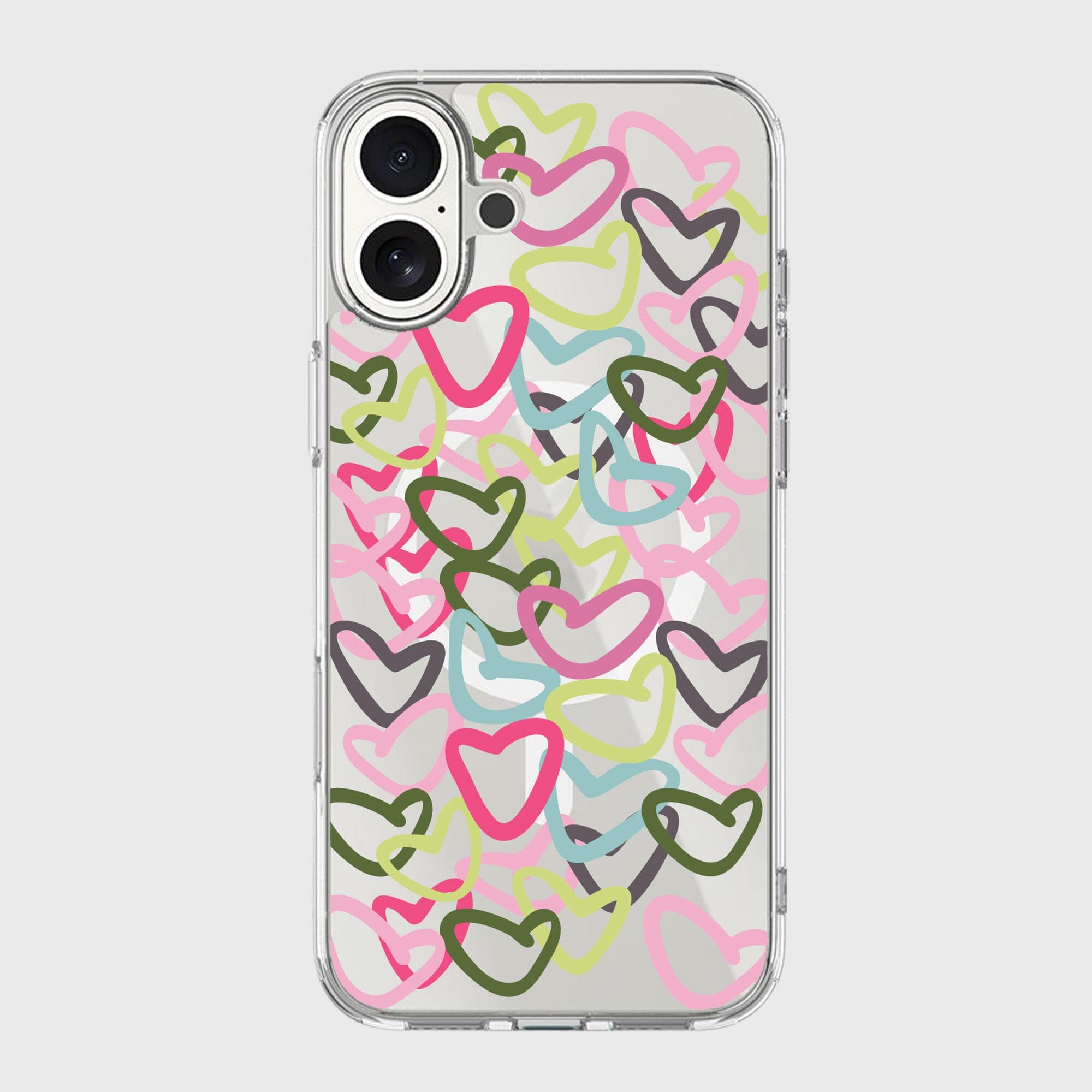 iPhone 17 Clear Case - Graffiti Design