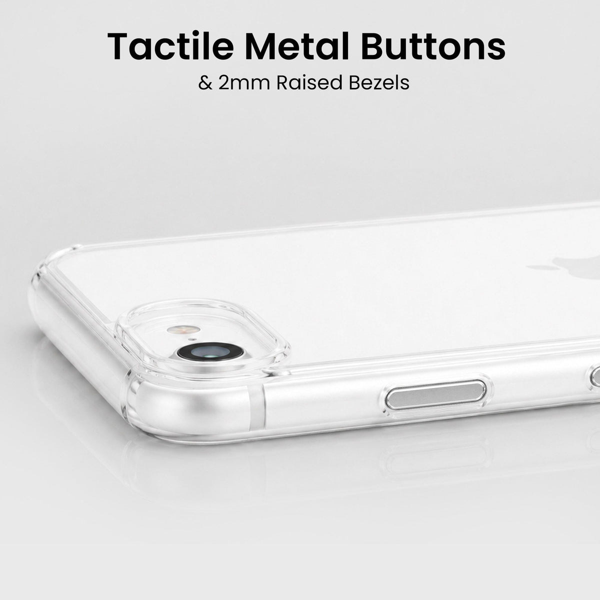 Antimicrobial iPhone SE Clear Case