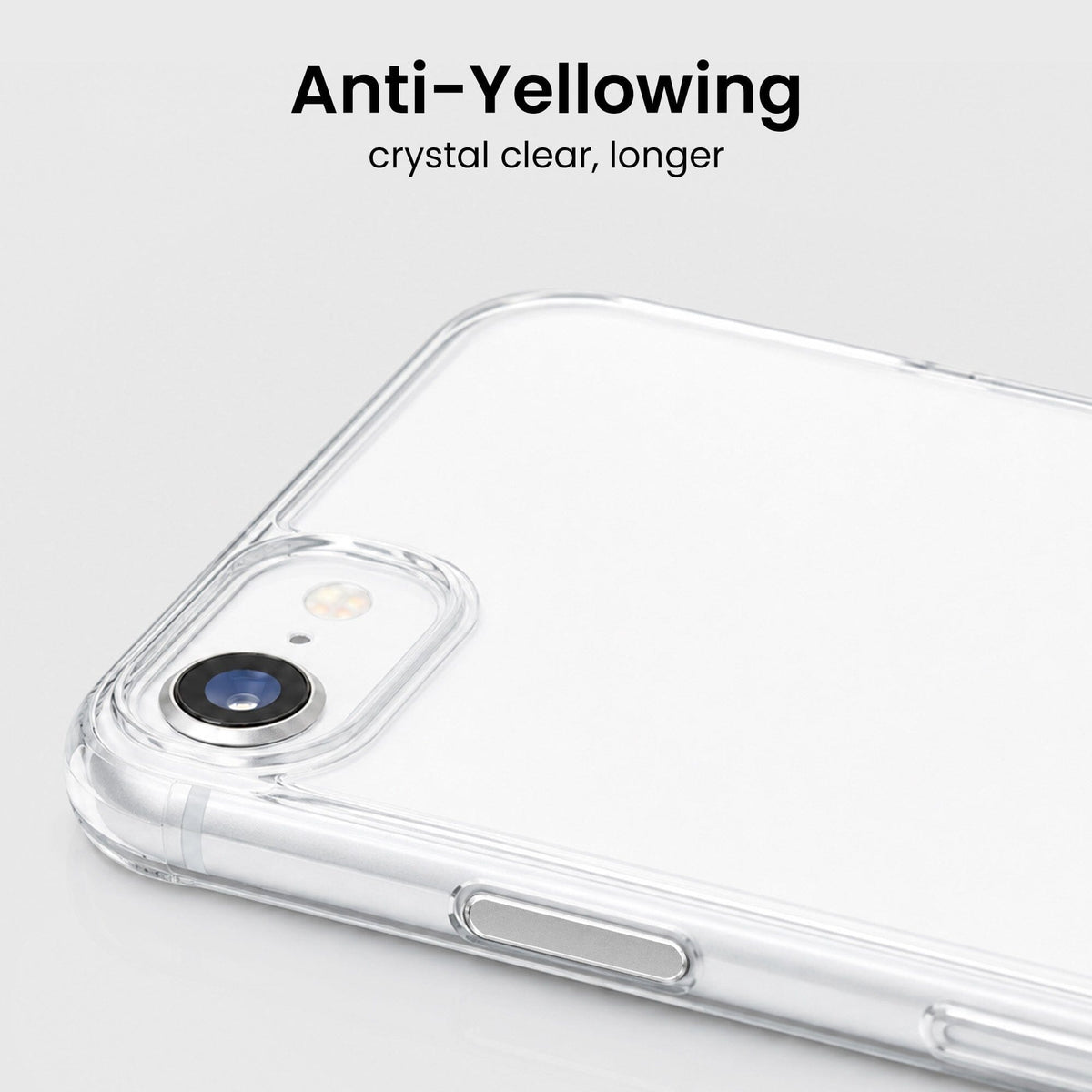 Antimicrobial iPhone SE Clear Case