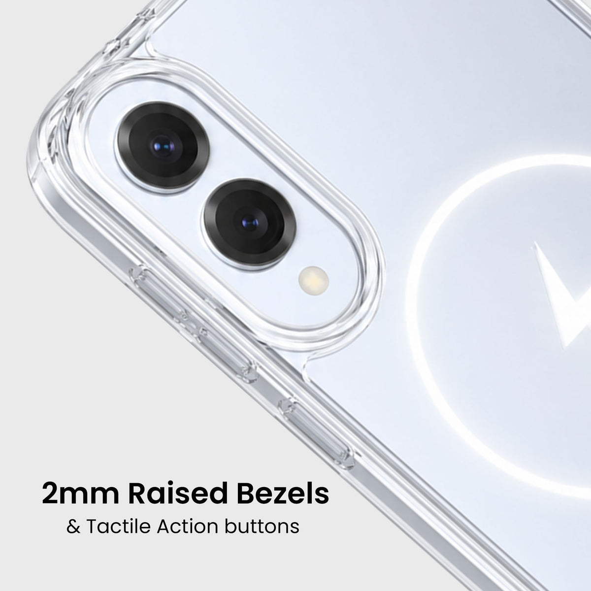 Samsung Galaxy S25 Edge Clear Case with MagSafe