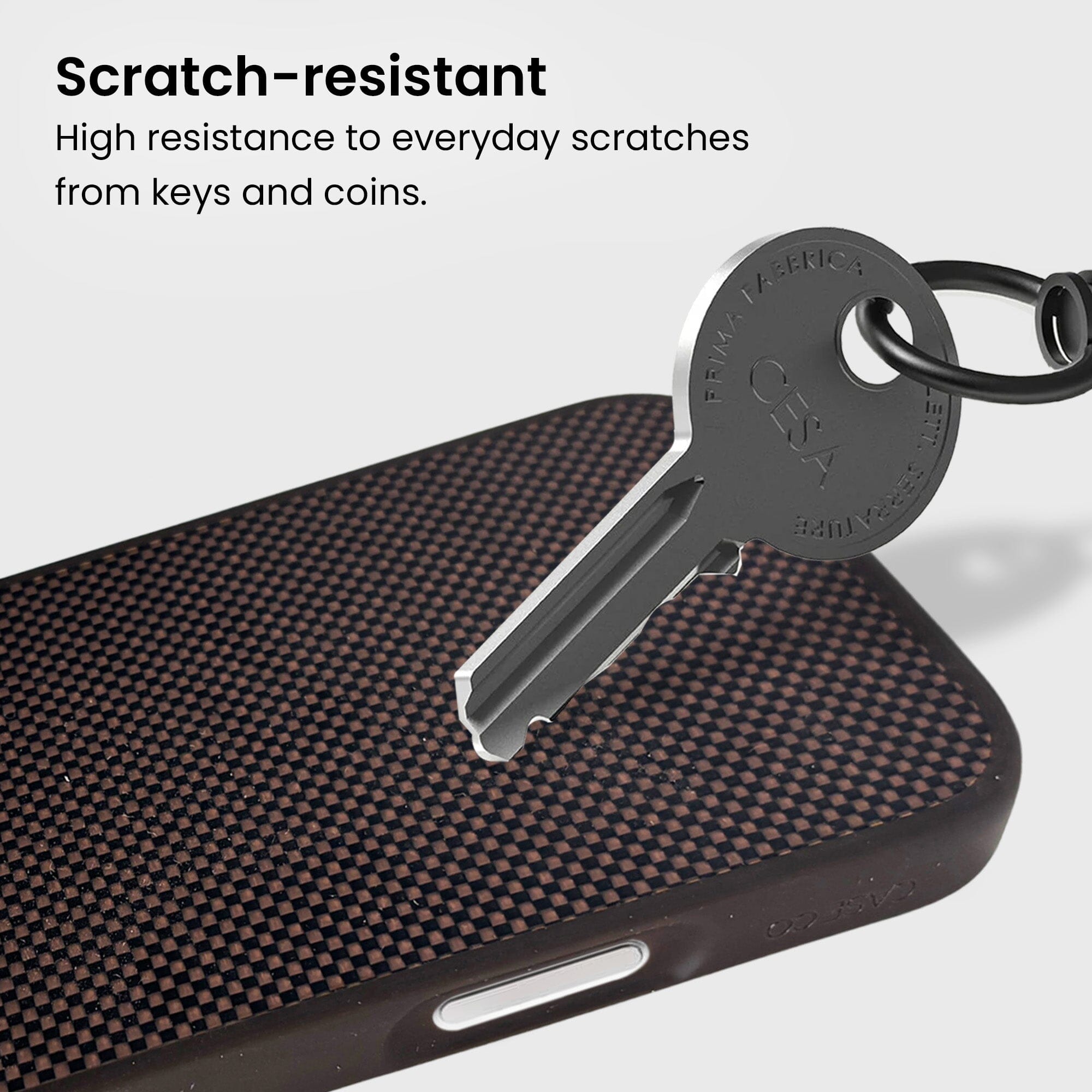 iPhone 16 Aramid Fiber Weave Pattern Case