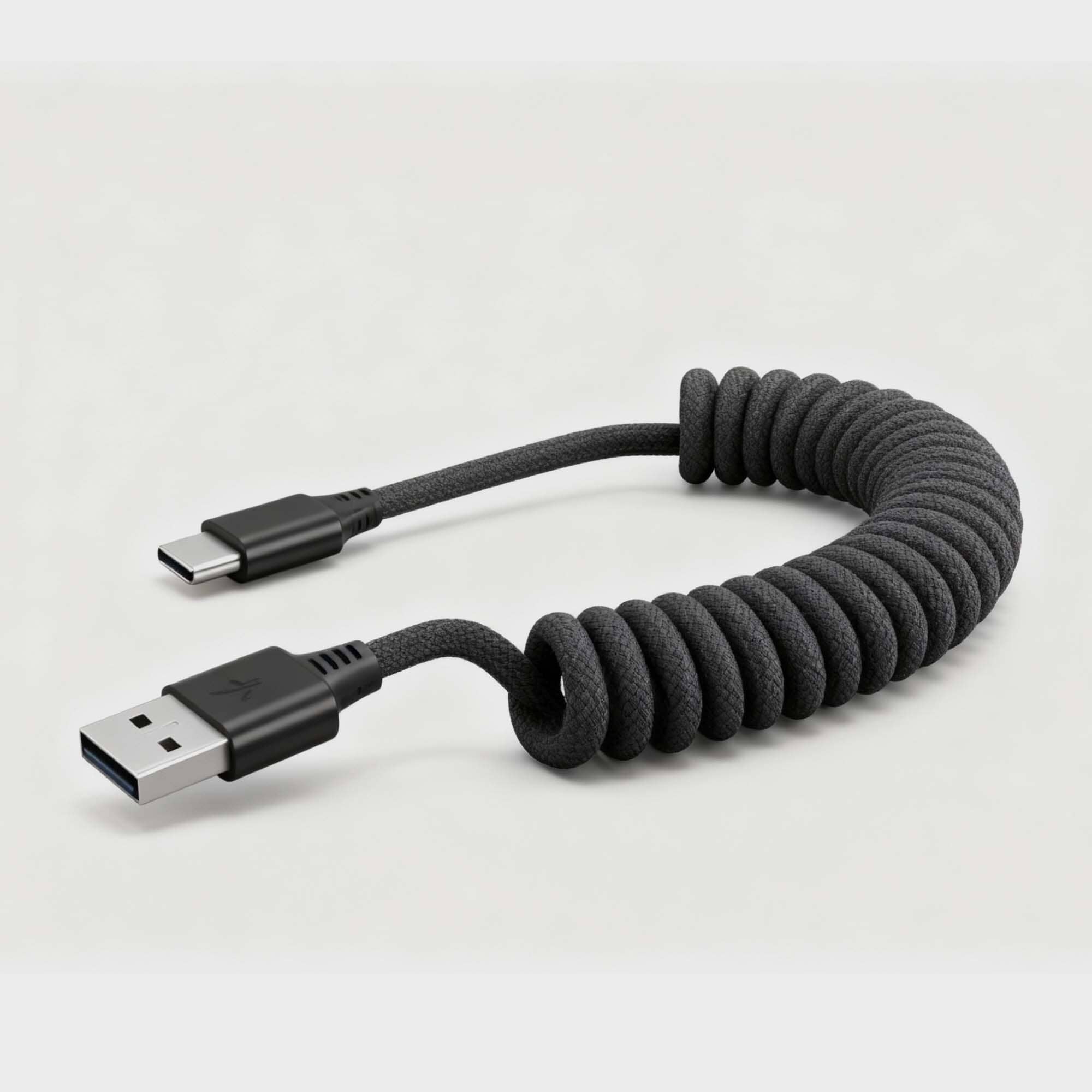Road Ready Coil Cord (USB-A to USB-C)