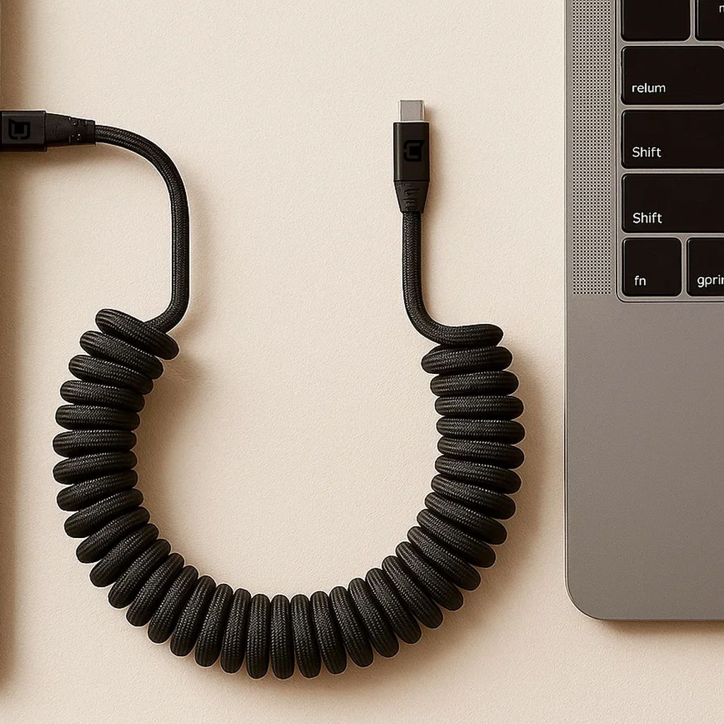 Road Ready Coil Cord (USB-C to USB-C)