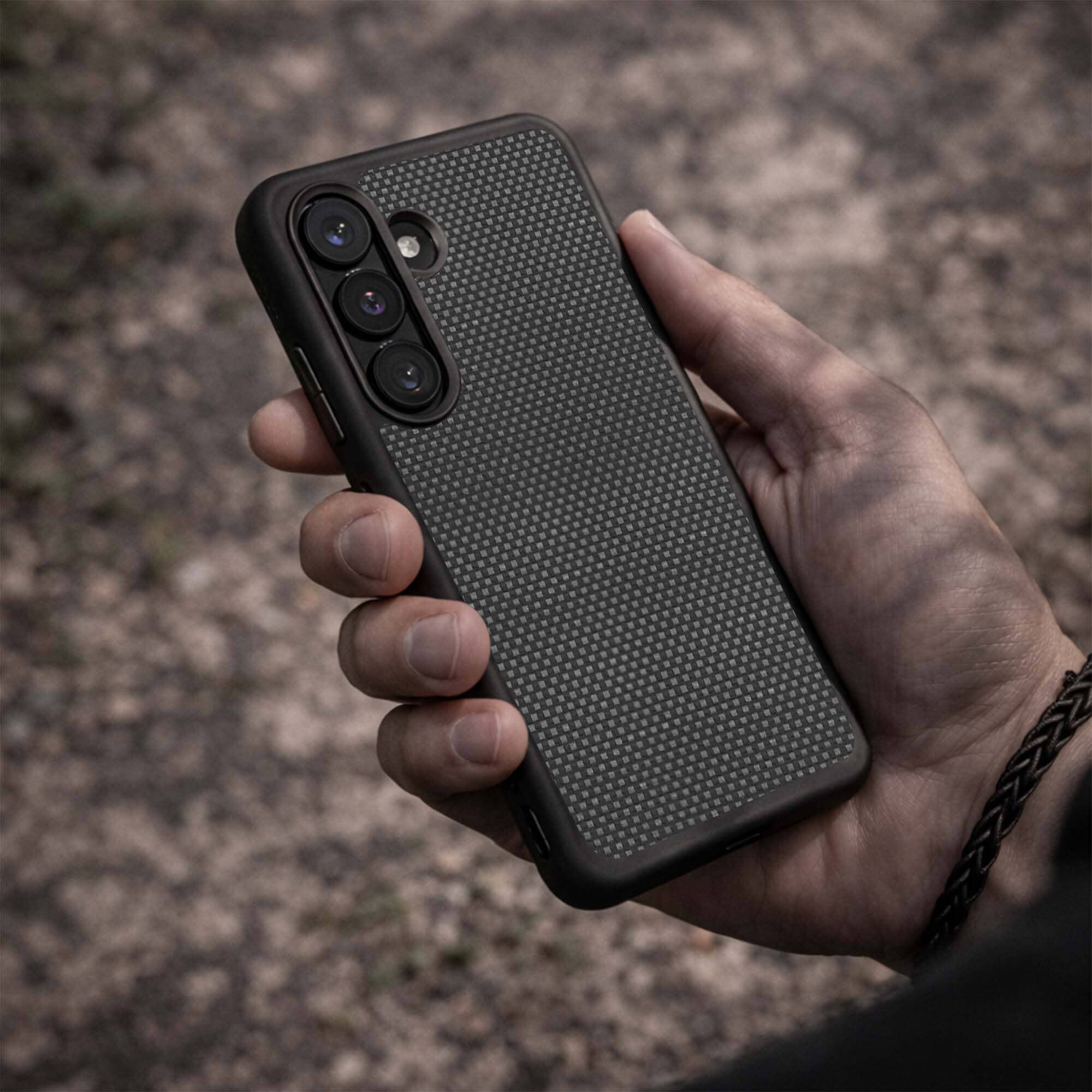 Samsung Galaxy S26 Aramid Fiber Weave Military-Grade Protective Case