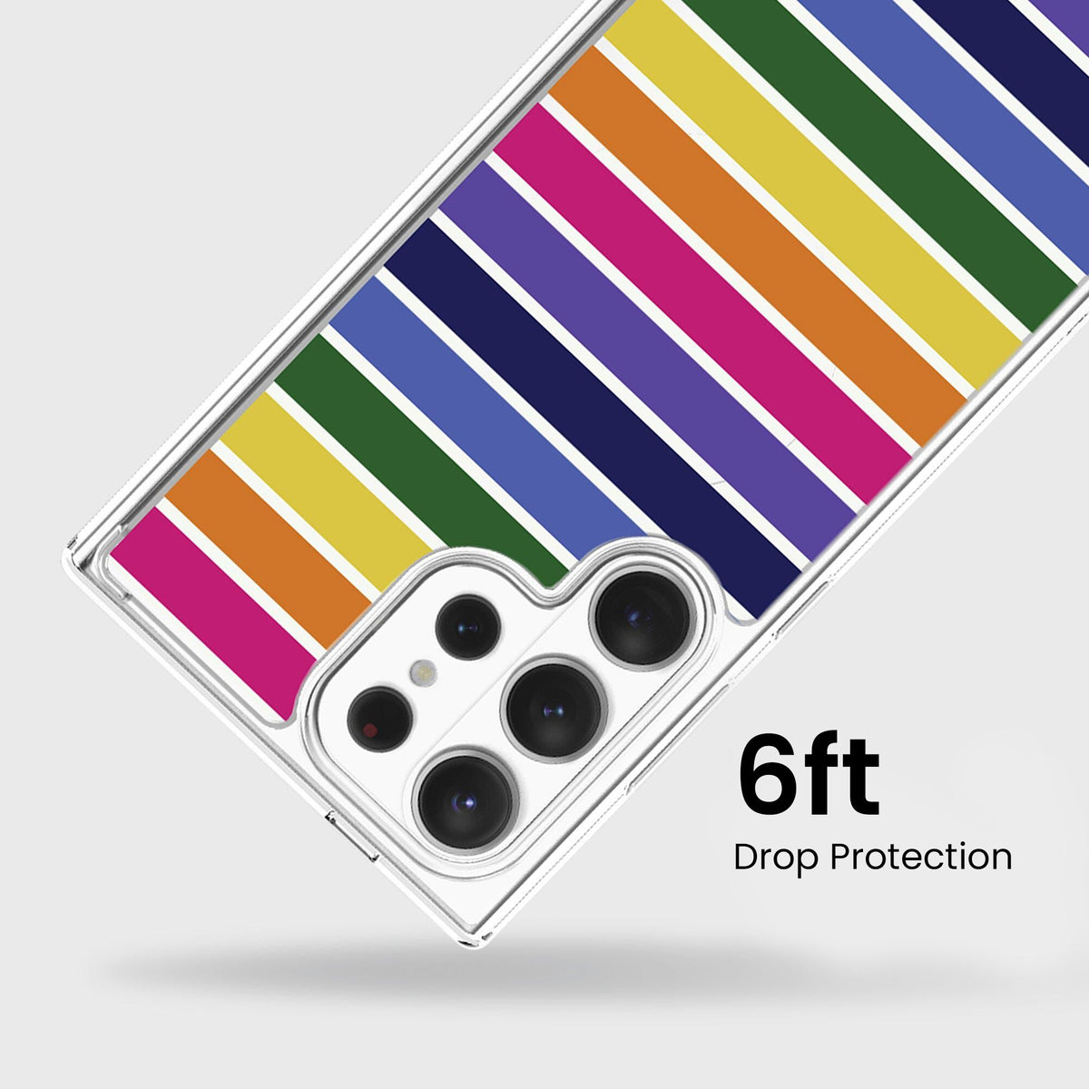 Samsung Galaxy S26 Ultra Clear Design Case - Pride