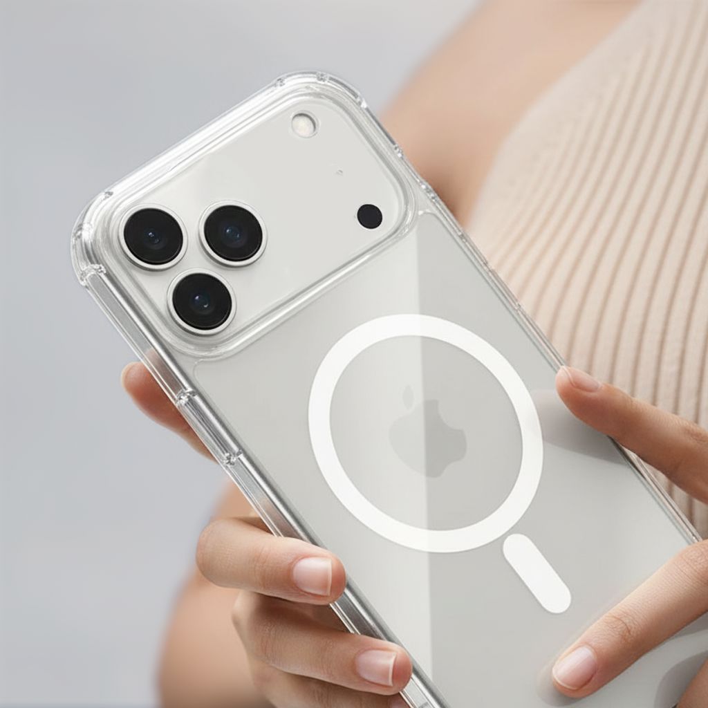 iPhone 17 Pro Max Clear Case with MagSafe