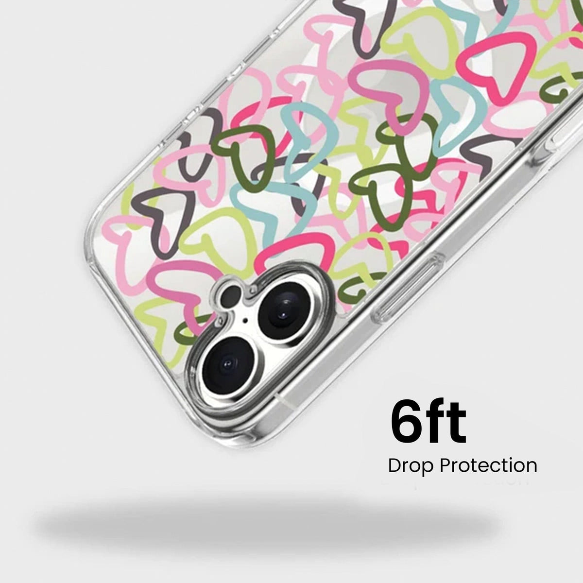 iPhone 17 Clear Case - Graffiti Design