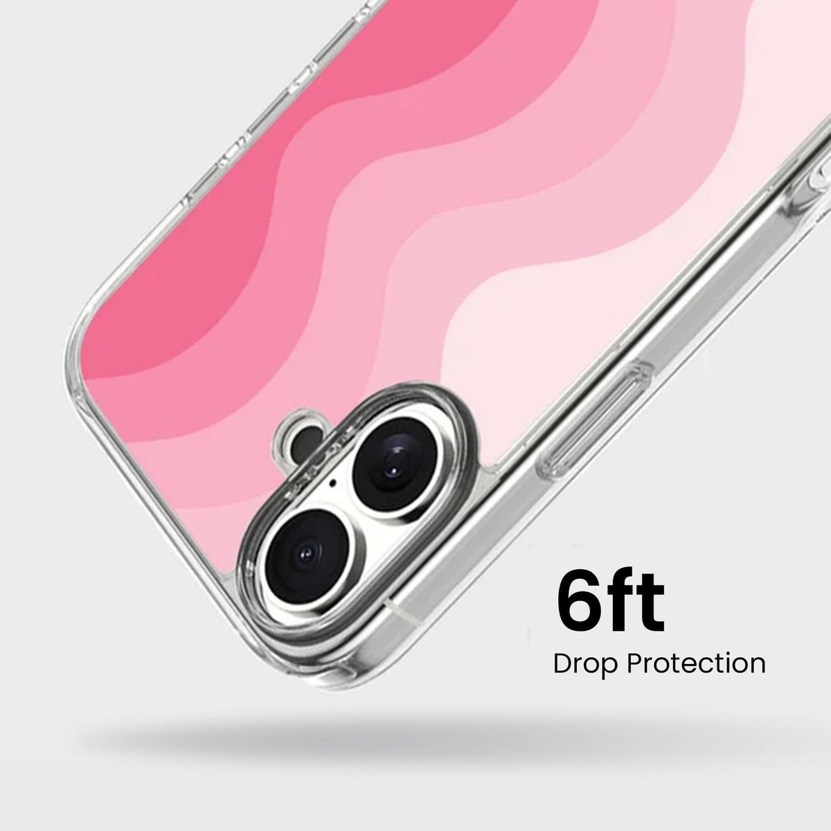 MagSafe iPhone 16 Pink Wave Case