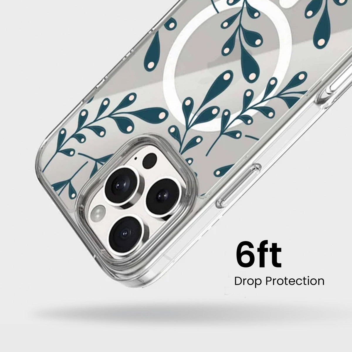 iPhone 16 Pro Clear Case - Lullaby Design