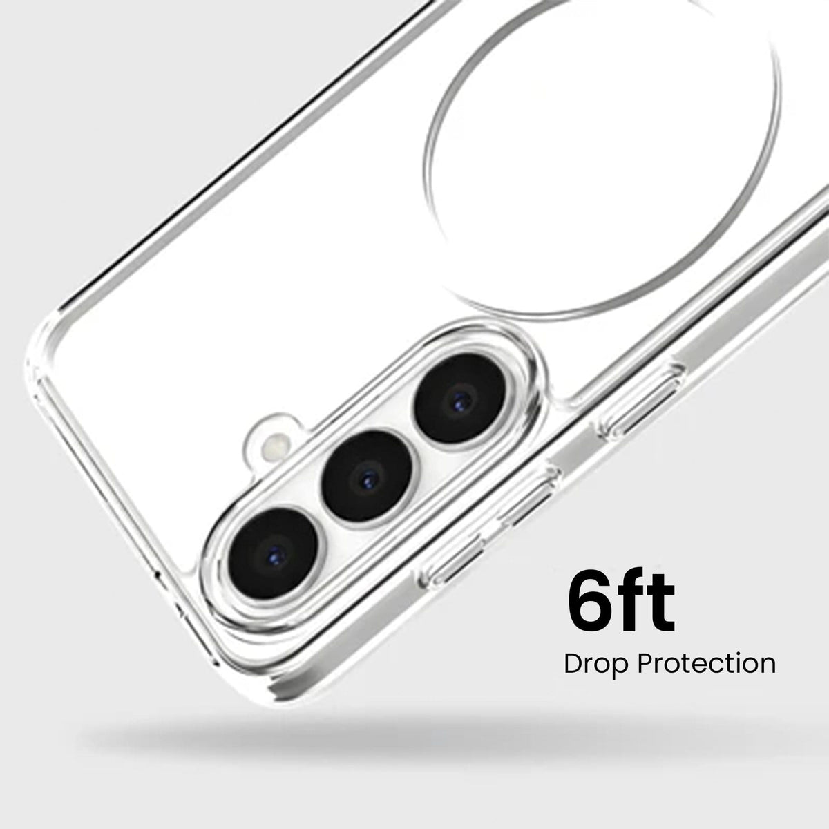 Samsung Galaxy S26 Plus Clear Case with MagSafe