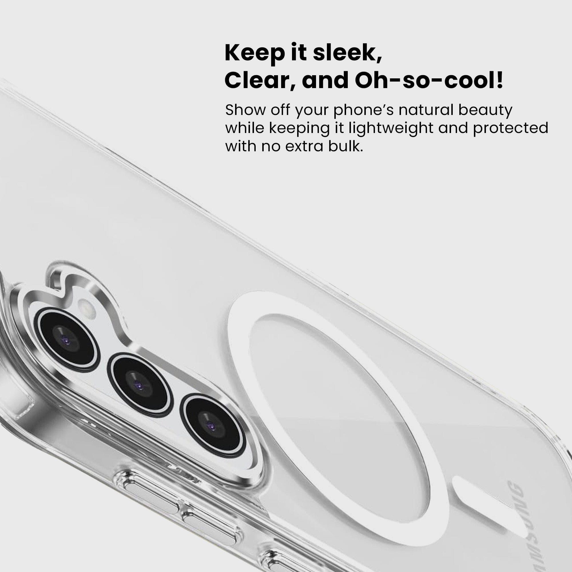 Samsung Galaxy S26 Plus Clear Case with MagSafe