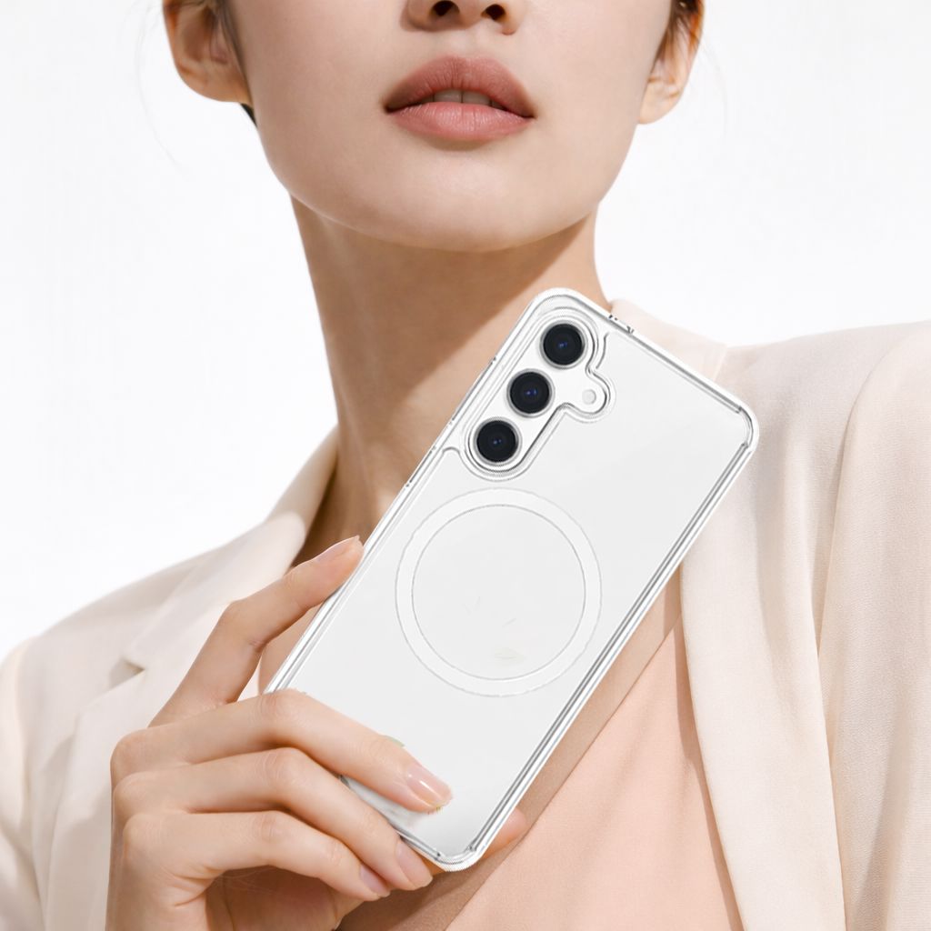 Samsung Galaxy S26 Clear Case with MagSafe