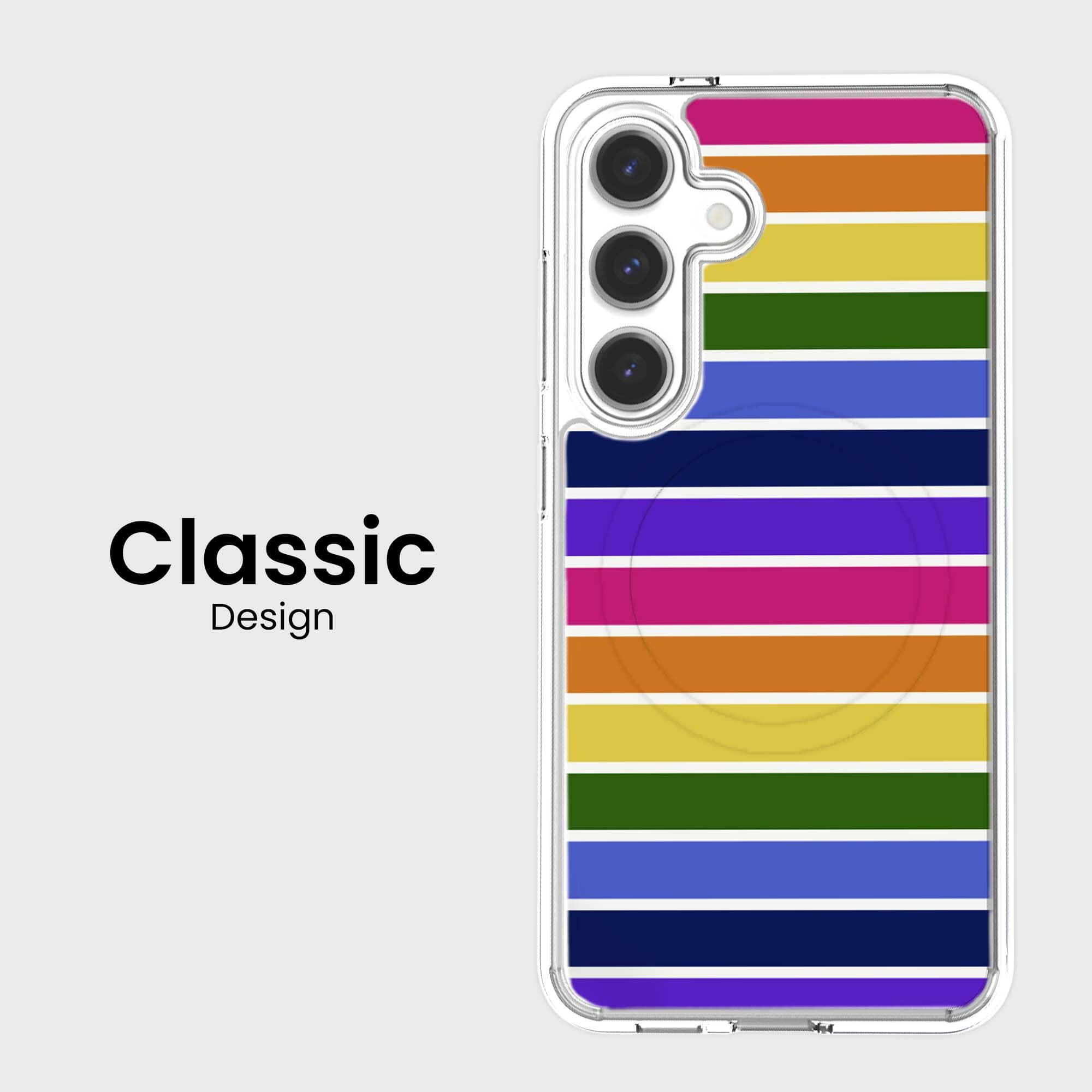 Samsung Galaxy S26 Clear Design Case - Pride