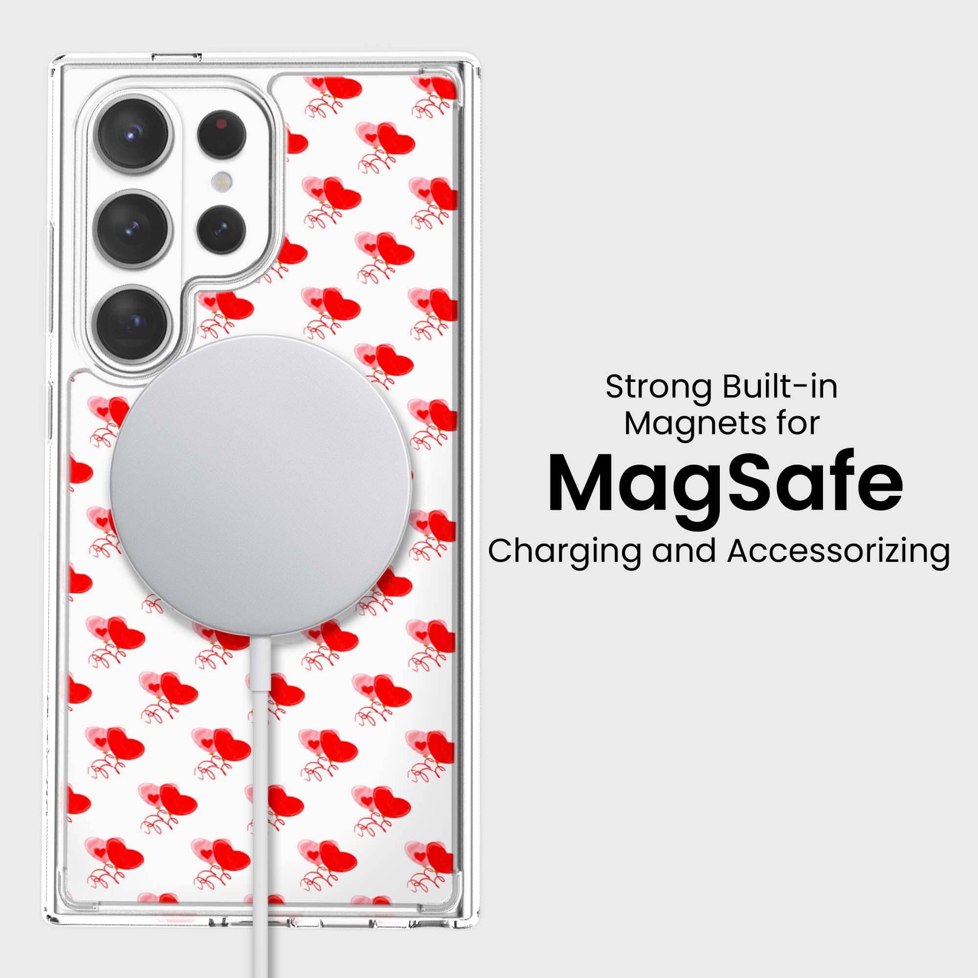 Samsung Galaxy S26 Ultra Clear Design Case - Sweetheart