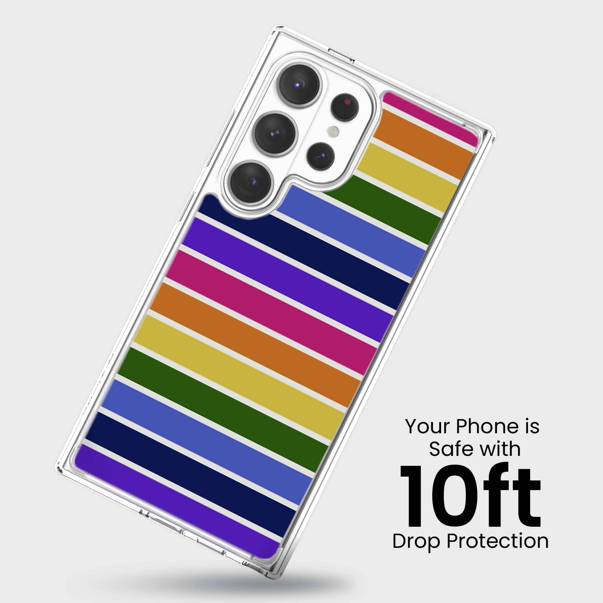 Samsung Galaxy S26 Ultra Clear Design Case - Pride