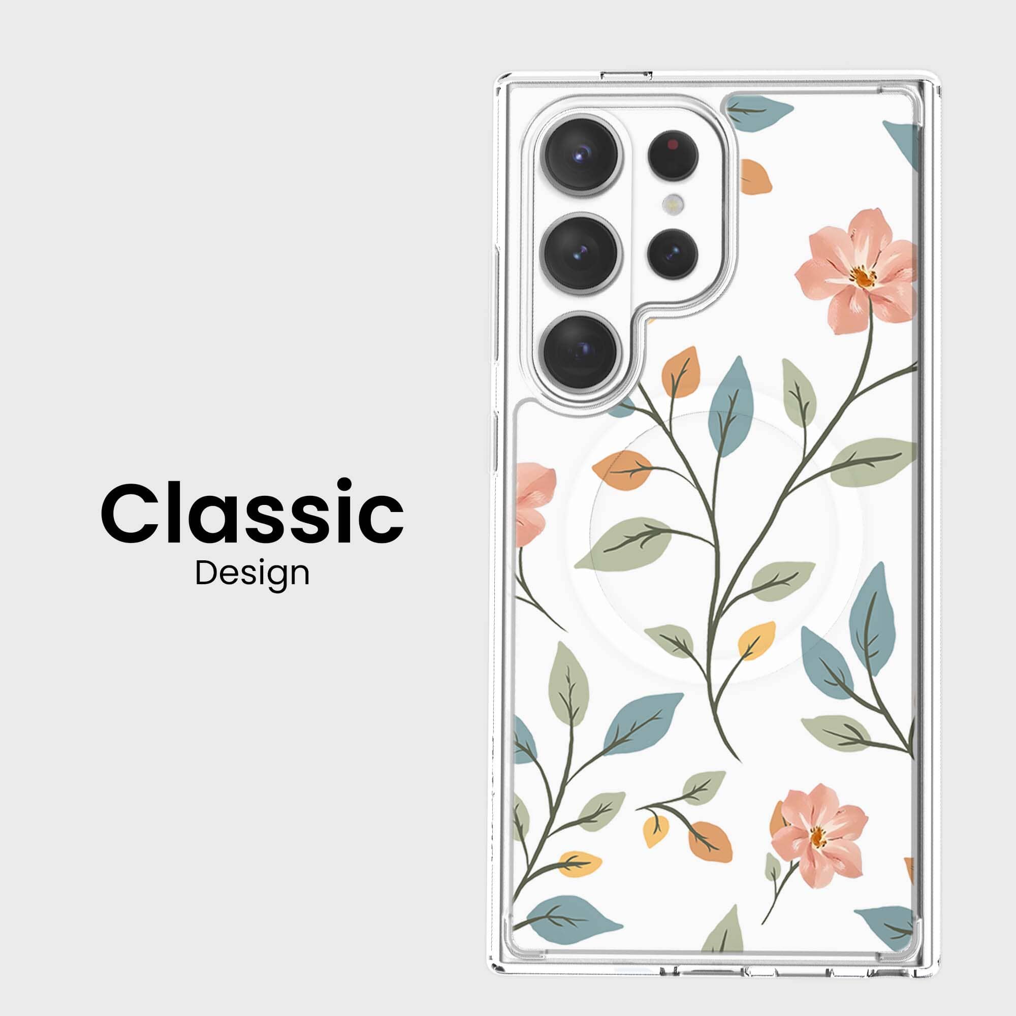 Samsung Galaxy S26 Ultra Easter Floral Clear Case
