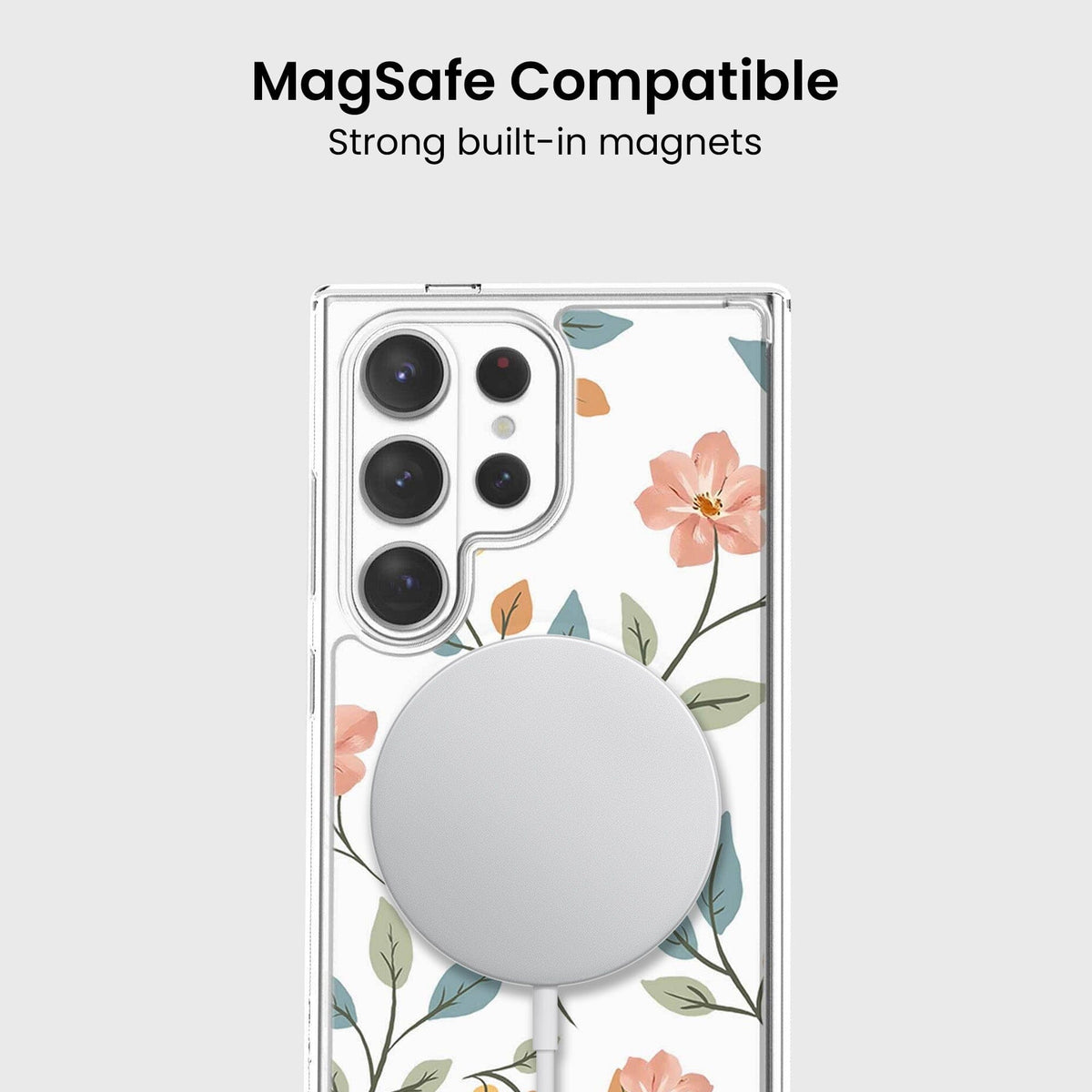 Samsung Galaxy S26 Ultra Easter Floral Clear Case