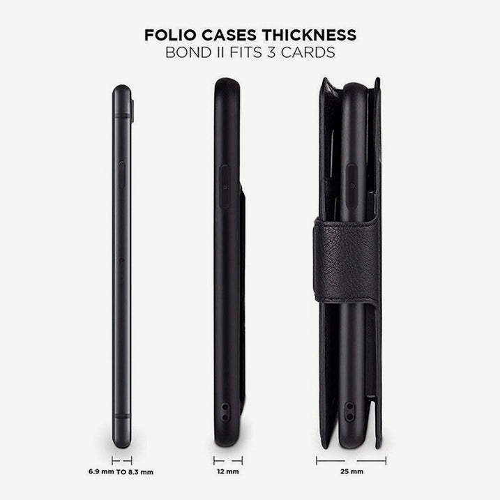 Samsung Galaxy S21 Ultra Magnetic Wallet Case - Bond II - Thickness