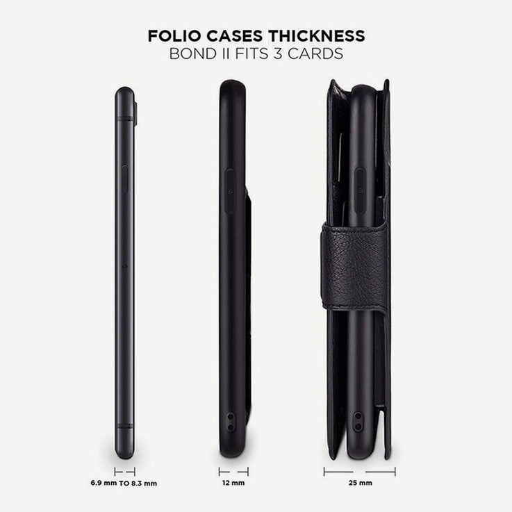 Samsung Galaxy S21 Plus Case with Card Holder - Bond II - Thickness