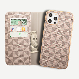 iPhone 12 Pro Max wallet case open view wallet