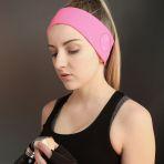 Sports Kit - Bluetooth Headband & Armband - Pink Activewear Caseco