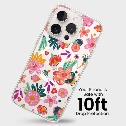 iPhone 15 Pro Max Case With MagSafe - Spring Flower