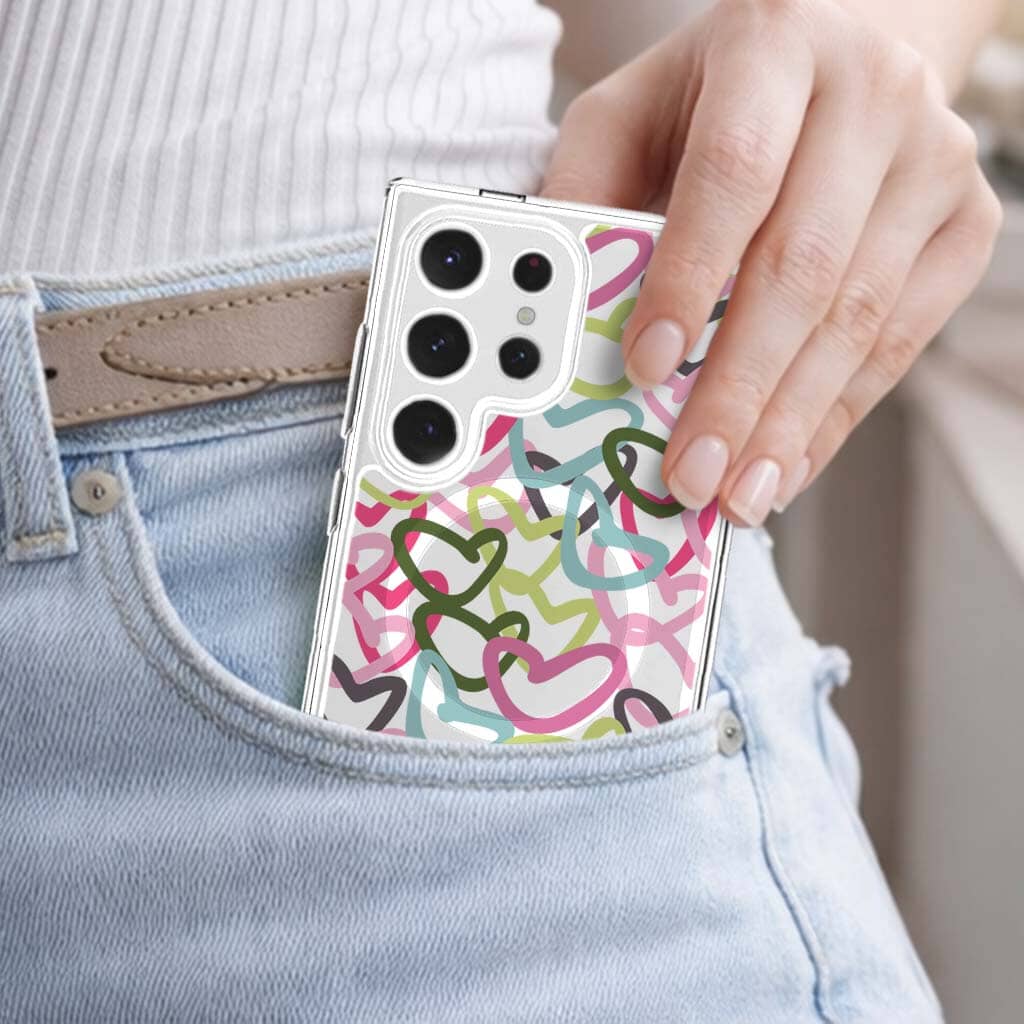 Samsung Galaxy S25 Ultra Clear Case - Graffiti Design