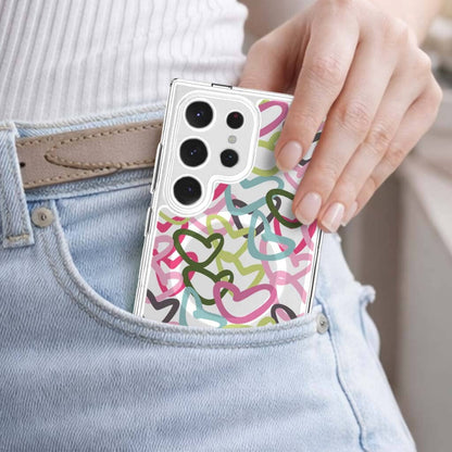 Samsung Galaxy S25 Ultra Clear Case - Graffiti Design